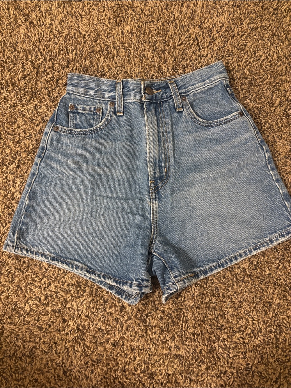 Levi's High Waisted Shorts